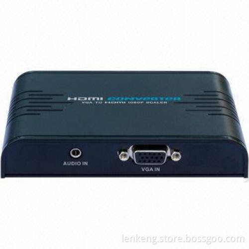 VGA to HDMI® Converter with Upscaler, Plug-and-play Function